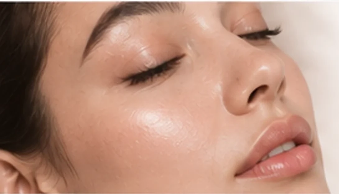 Healthy glowing skin